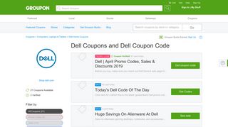 Dell Coupons, Promo Codes & Deals 2019 - Groupon