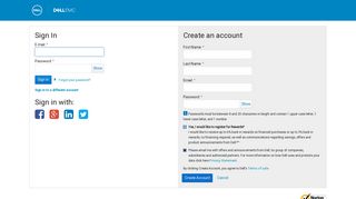Create an account - Dell