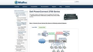 Dell PowerConnect 2700 Series - Port Mirroring Configuration - MiaRec