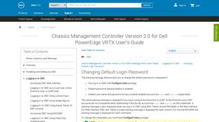 Chassis Management Controller Version 2.0 for Dell PowerEdge ...