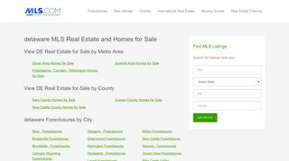 delaware Real Estate Property Listings - MLS.com