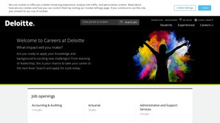 Careers at Deloitte Global | Deloitte Global jobs