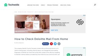 How to Check Deloitte Mail From Home | Techwalla.com