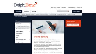 Delphi Bank - Online Banking