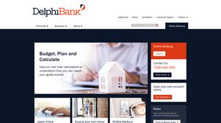 Delphi Bank - Home