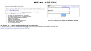 Welcome to DelphiNet! - Delphian School