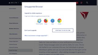 Protect Your Data : Delta Air Lines