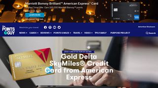 Amex Gold Delta SkyMiles | Credit Card Hub | The Points Guy