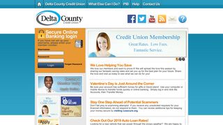 Delta County Credit Union | Online Banking Community