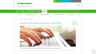 Tools for Dentists | Delta Dental of Michigan