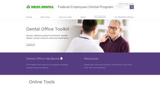 Dentist Support | Federal Employees Dental Program - Delta Dental's ...