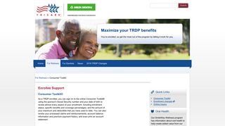 TRICARE: Consumer Toolkit - TRDP
