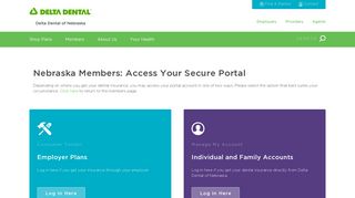 Nebraska Members: Access Your Secure Portal - Delta Dental of ...
