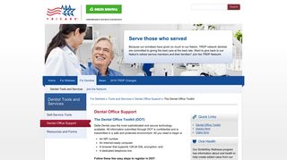 Dentists: Tools and Services: Office Support-Dental Office Toolkit - TRDP
