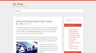 Deltanet Employee System Sign in Steps - marriott employee hr