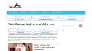 Delta Extranet Login at ssaa.delta.com | Login OZ