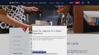 International Credit Cards : Delta Air Lines