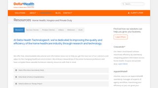 Resources - Delta Health Technologies
