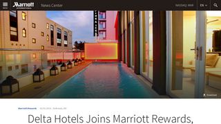 Delta Hotels Joins Marriott Rewards, Giving Members Even More ...
