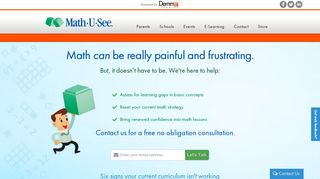 Complete Math Curriculum for Homeschool and Small Group Learning ...