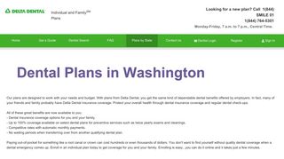 Washington Dental Plans | Delta Dental