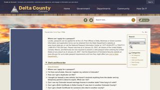 Where can I apply for a passport? - Delta County, CO - Official Website