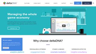 deltaDNA Game Analytics & Marketing - deltadna.com