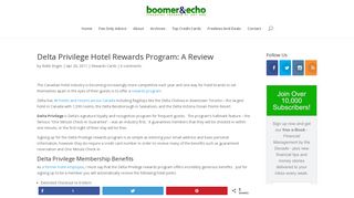 Delta Privilege Hotel Rewards Program: A Review - Boomer & Echo