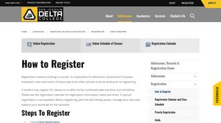 How to Register | San Joaquin Delta College