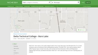 Delta Technical College - Horn Lake - Niche