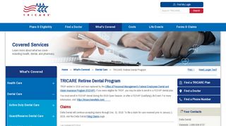 TRICARE Retiree Dental Program | TRICARE