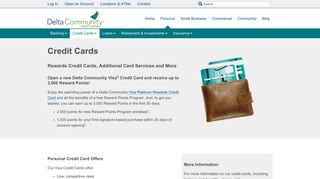 Credit Union Credit Cards: Rewards, No Fees & Low Rates - Delta ...