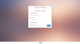 Login.training Portal