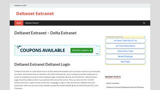 Deltanet Extranet - Delta Extranet