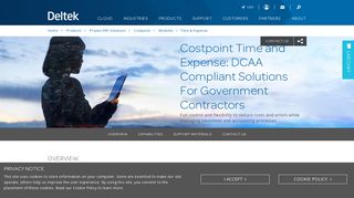 DCAA Compliant Time and Expense Software | Deltek Costpoint