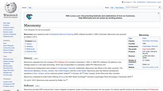 Maconomy - Wikipedia