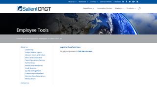 Employee Tools - Salient CRGT