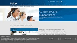 Customer Care Plans | Deltek