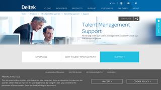 Expert Solutions Support | Talent Management | Deltek
