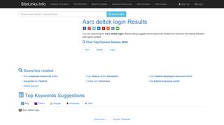Asrc deltek login Results For Websites Listing - SiteLinks.Info