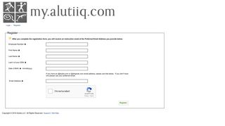 Register - My Alutiiq Login