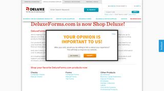 Deluxe Forms is now Shop Deluxe | Business Forms & Checks | Deluxe