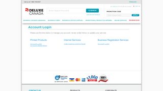 Account Login | NEBS Canada - deluxe.ca