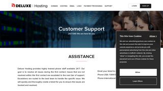 Deluxe Hosting | Support