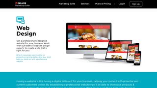 Services - Web Design | Deluxe Marketing Suite