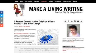 5 Reasons Demand Studios Only Pays Writers Peanuts -- and Won't ...