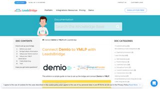 How to connect Demio to YMLP | LeadsBridge Documentation