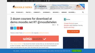2 dozen courses for download at demo.moodle.net RT @moodlehelen ...