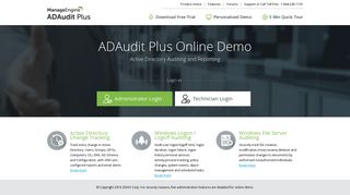 ManageEngine - ADAudit Plus