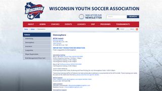 Demosphere | Wisconsin Youth Soccer Association